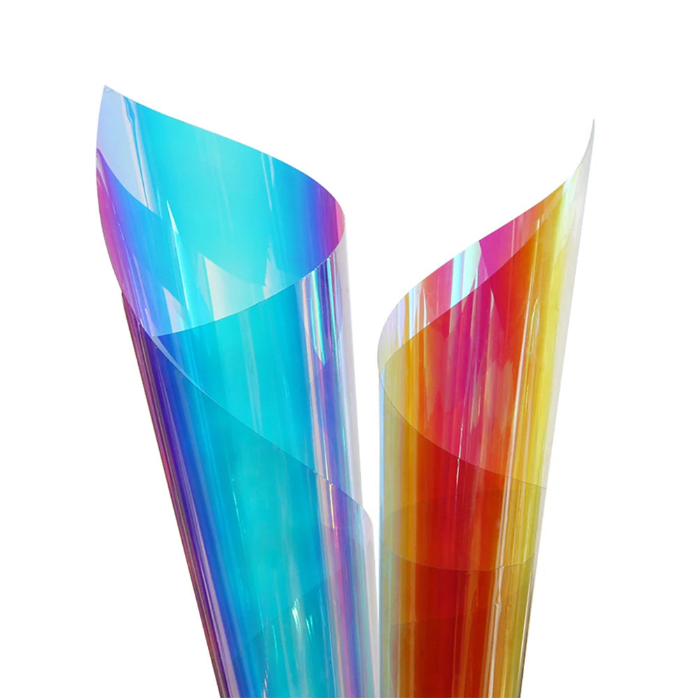 【UVカット】キラキラ変色する!ウィンドウフィルム(オーロラカラー2色展開)