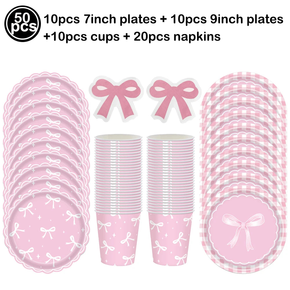 |イベント・ノベルティ用品 | キュートリボン柄 パーティー用グッズ