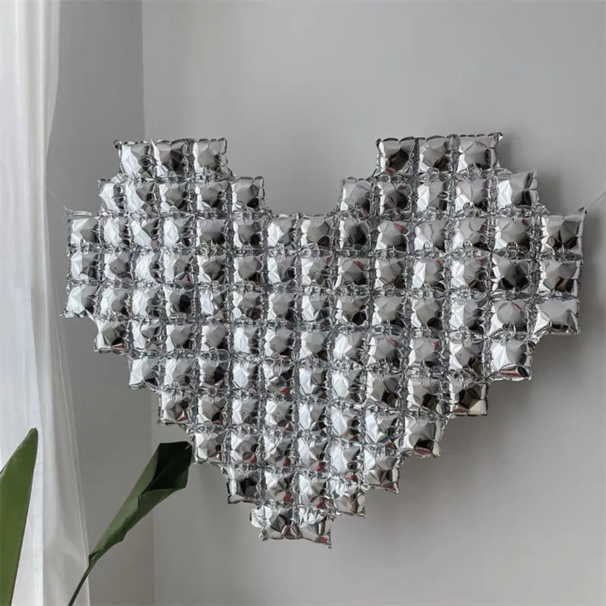 ハート型バルーン バレンタインデー装飾