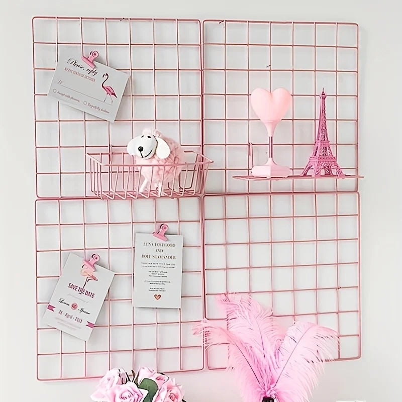 多機能壁面用グリッドパネルセット