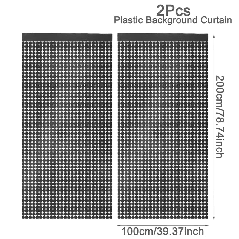 パーティー・インテリア装飾 キラキラ!カーテン ミラーボール風 華やか