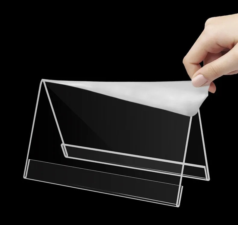 5個入りミニアクリルサインディスプレイホルダー