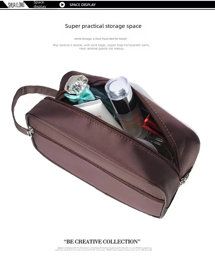 |イベント・ノベルティ用品 | ナイロン製トラベルポーチ | W26×H15×D10㎝