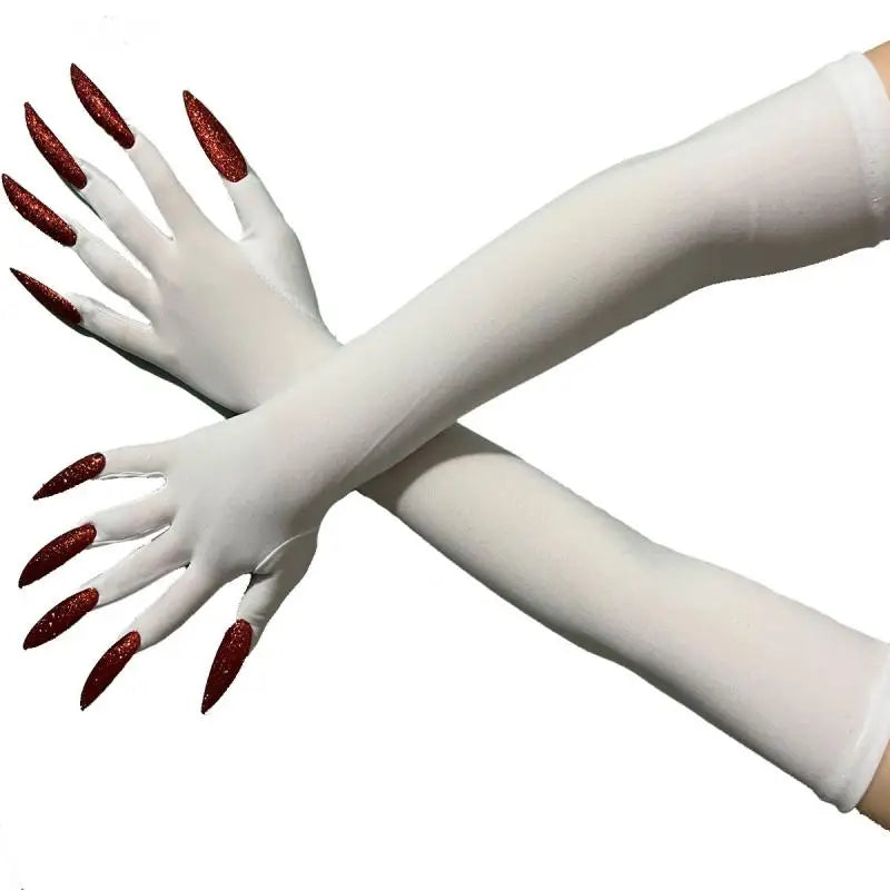 イベント・ハロウィングッズ|仮装用ゴーストクロー ロンググローブ