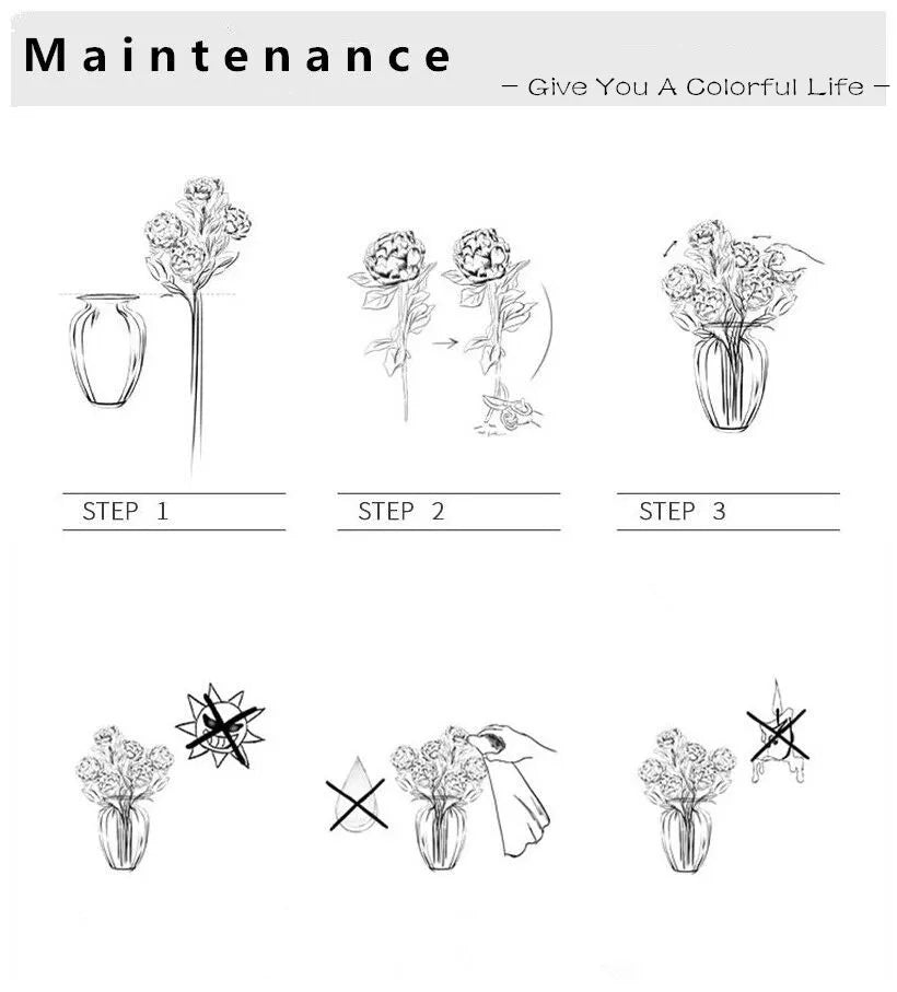 イベント・ハロウィングッズ|シルクブローズ造花ブーケ 5個入り