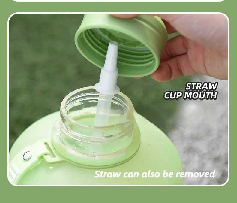 |イベント・ノベルティ用品 | ストロー付き大容量スポーツボトル | 2L