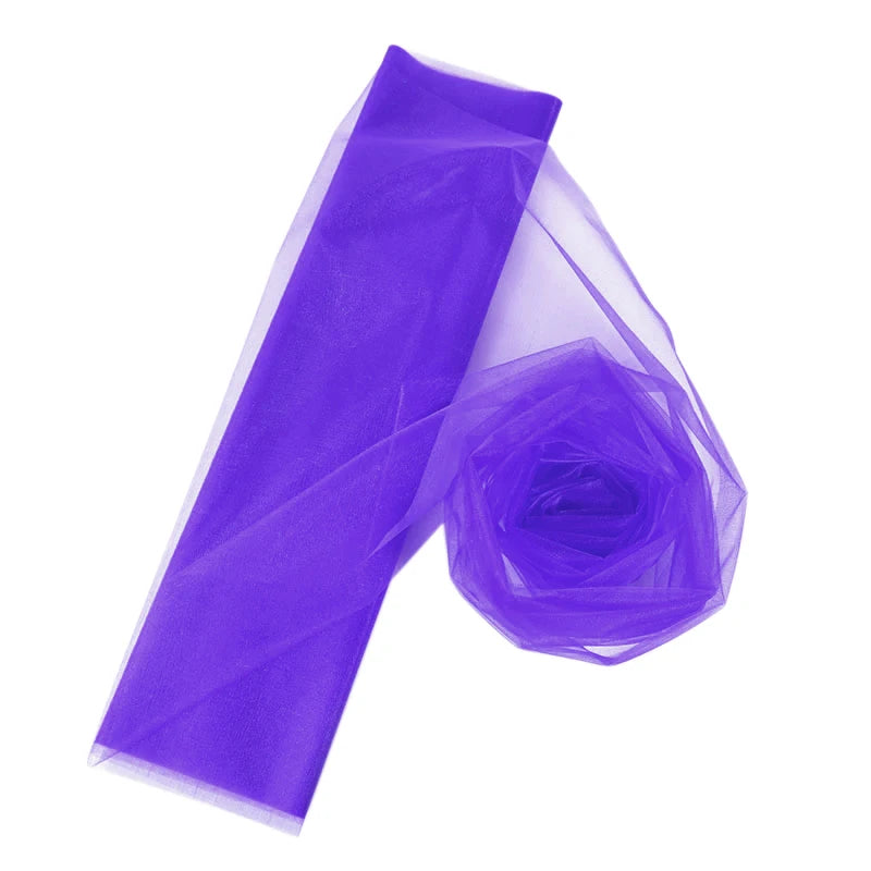 インテリア・パーティ装飾 |オーガンジー生地 | 5/10m シアー