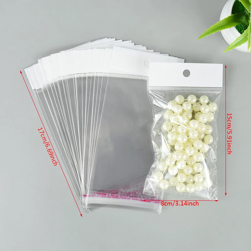 |イベント・ノベルティ用品 | 水玉柄 透明OPP袋 100枚セット