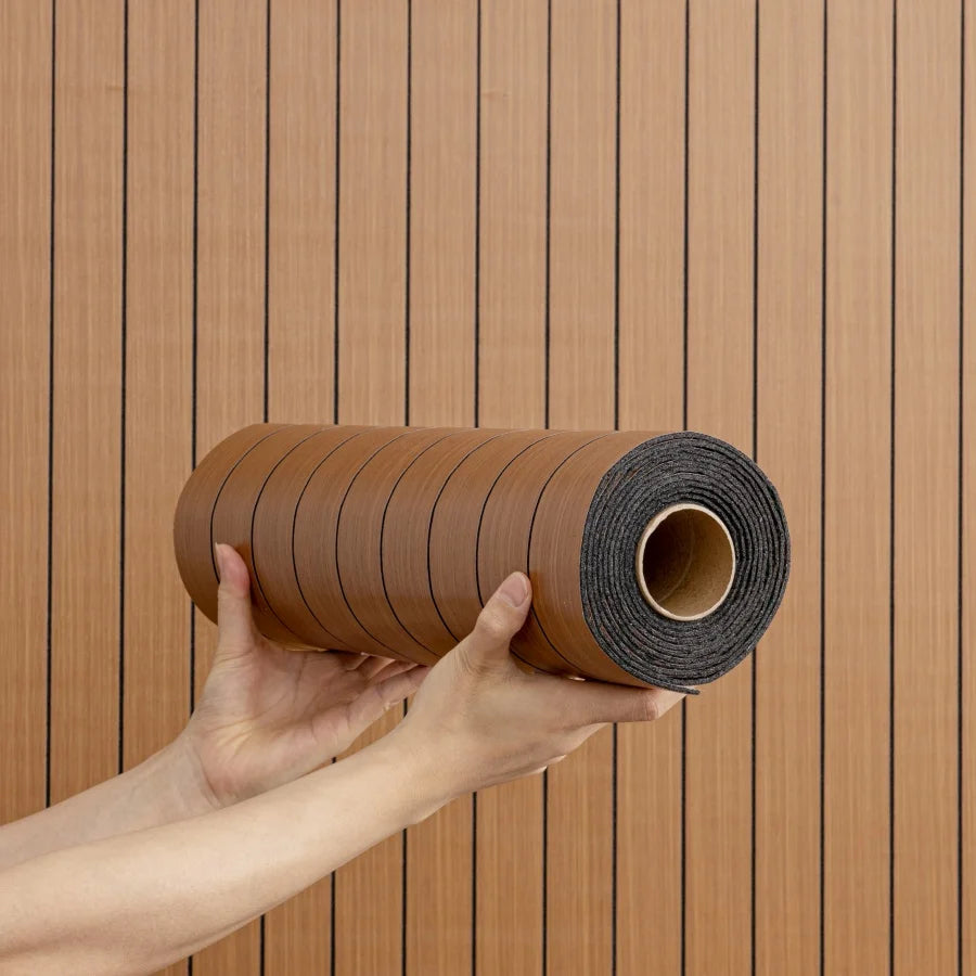 DIY用 木目フローリング風シート 40c幅 長さ3M リアルな木目デザイン