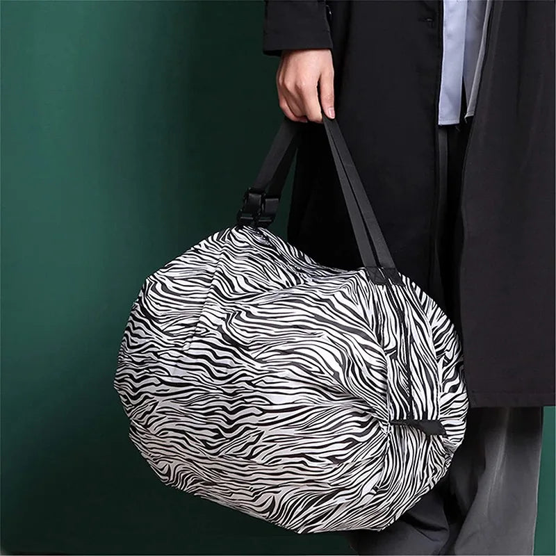 | ノベルティ用品 | 折り畳みアニマル柄エコバッグ | 40×40c