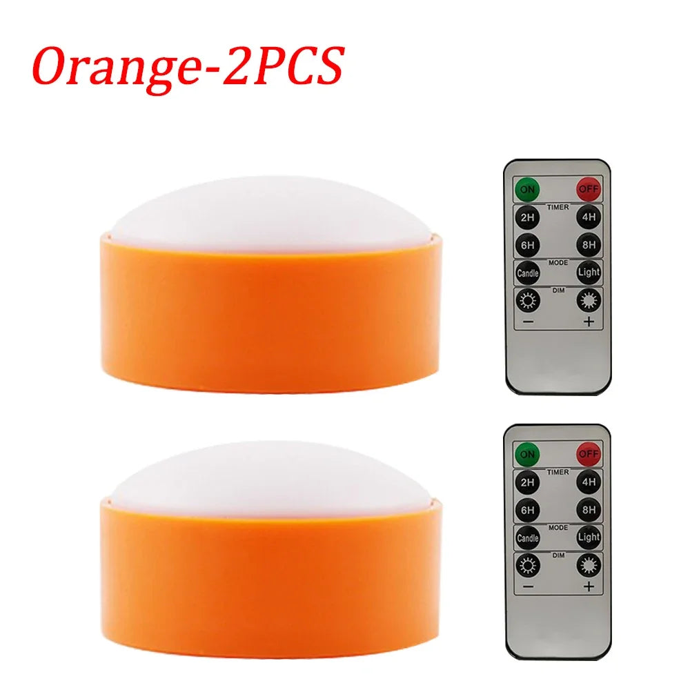 イベント・ハロウィングッズ|LEDパンプキンナイトライト2個セット