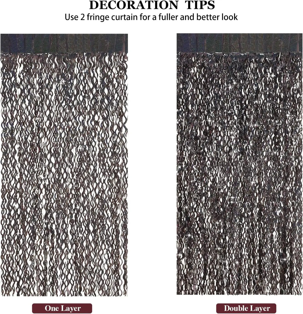 パーティー・インテリア用装飾 波形カーテン 壁面装飾 イベント用