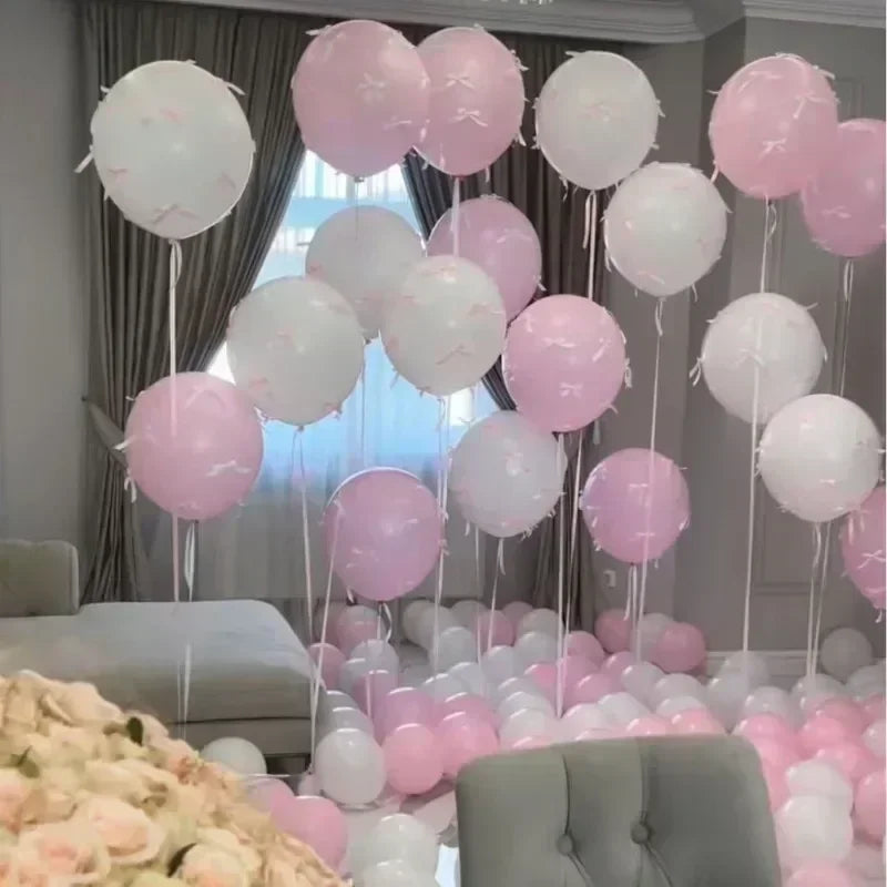 イベント・バルーン装飾 |リボン付きバルーンセット| 5個