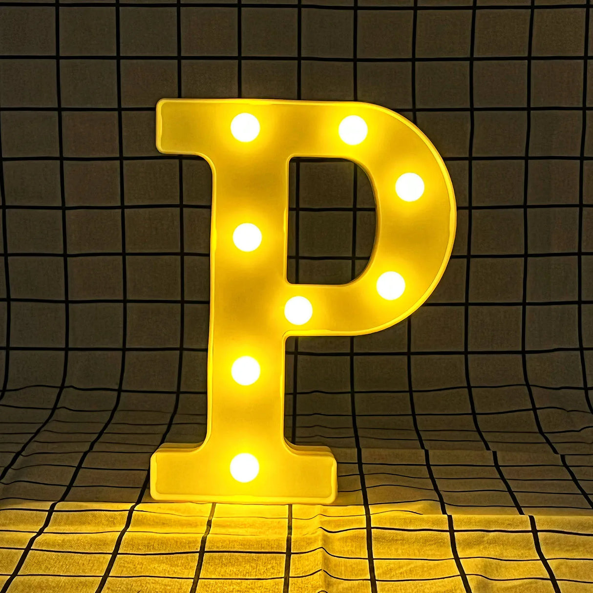 【LED装飾】LEDライト・デコレーションライト(ハート/数字/アルファベット)22cm ハート16cm