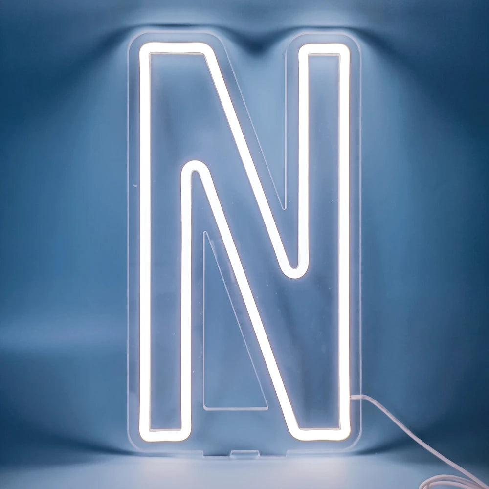 アルファベット型LEDライト USB電源タイプ