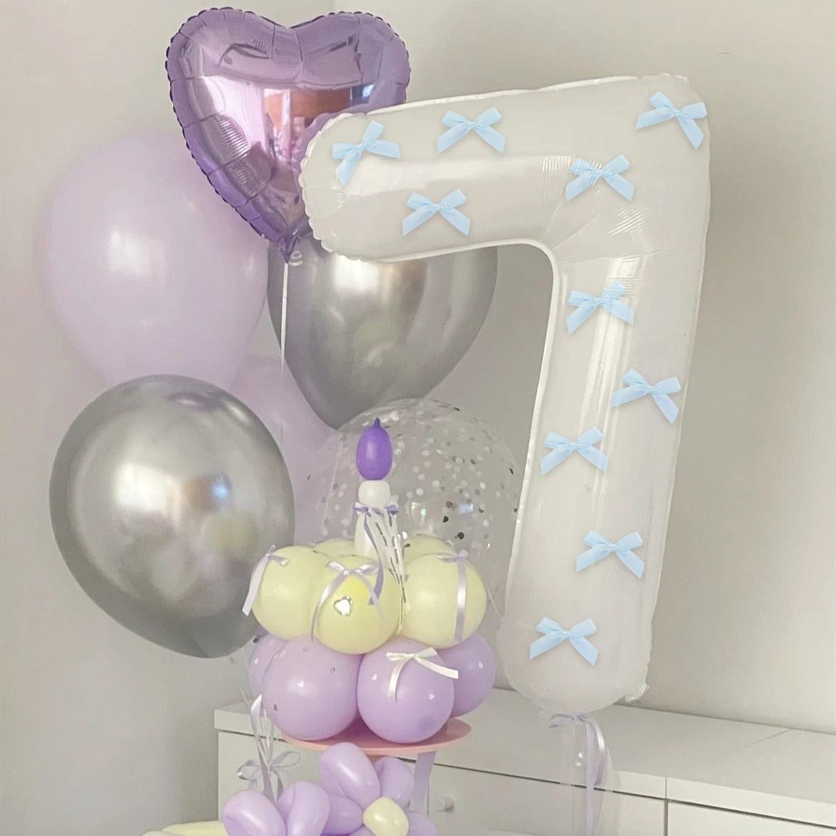 イベント・バルーン装飾|アルミホイル数字バルーン(1個)