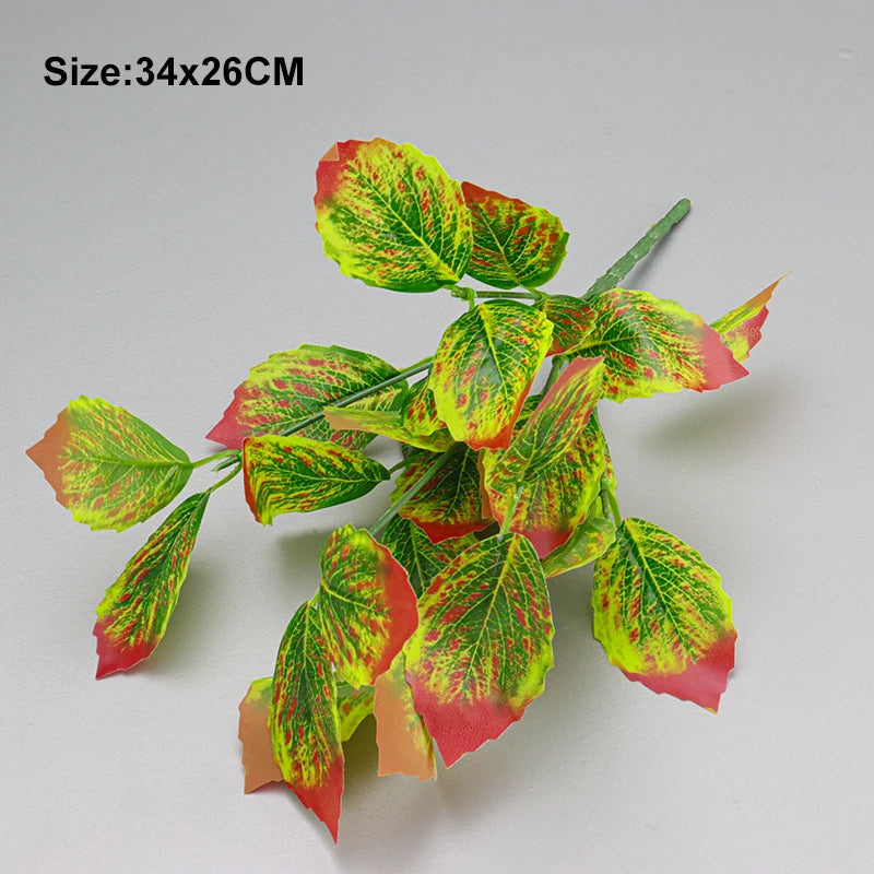 人工植物・ヤシの葉・背景・アクセサリー