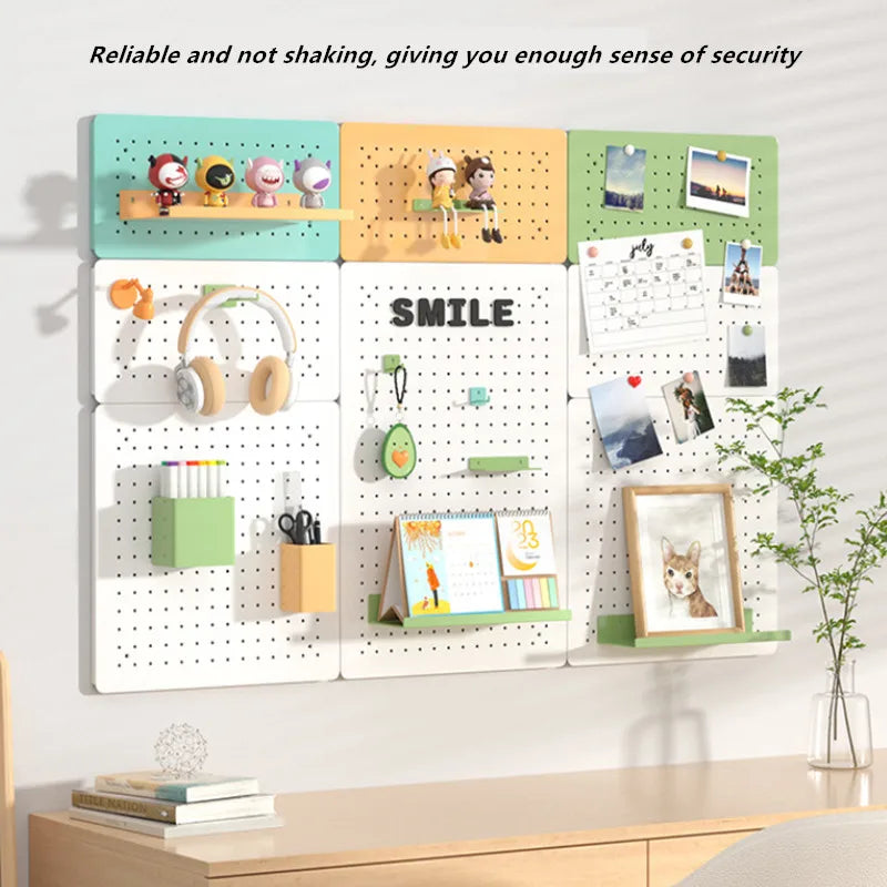 多機能メタルペグボード収納ラック