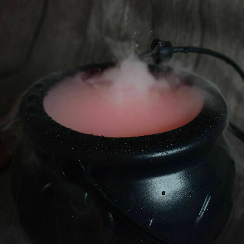 イベント・ハロウィングッズ|12色変化魔女のポット大釜ミストメーカー