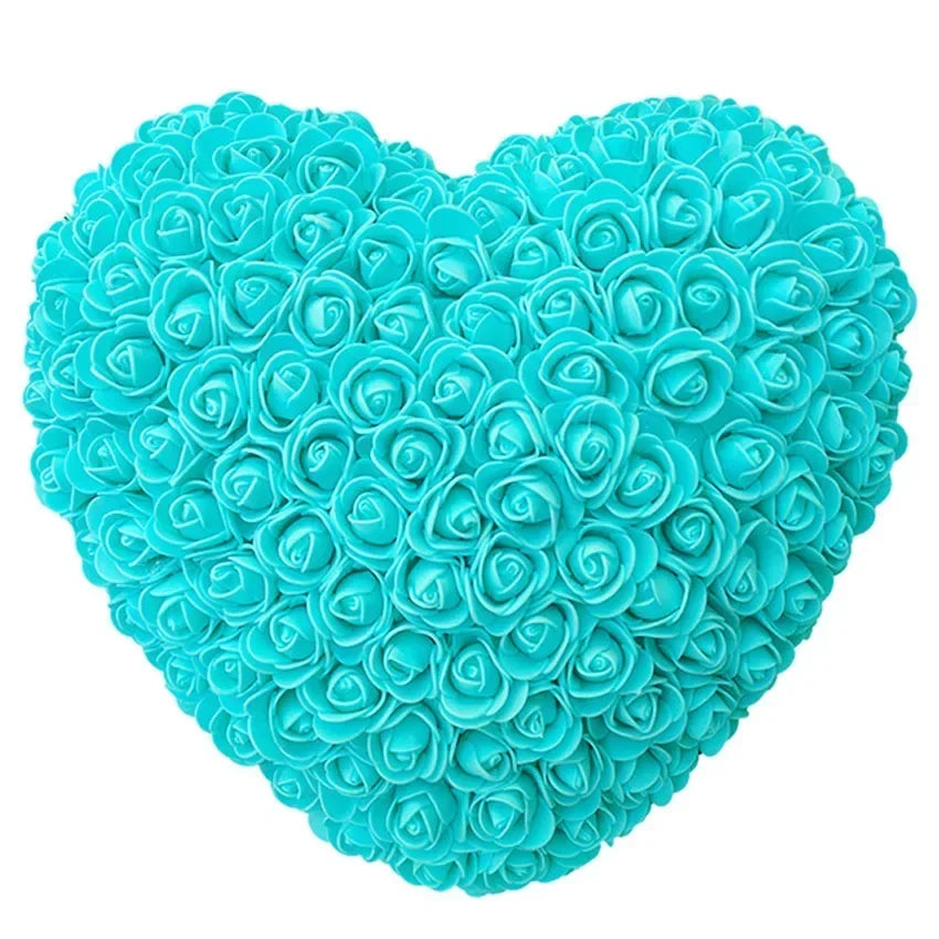 パーティー・インテリア装飾|造花ハート型ローズデコレーション(25c)