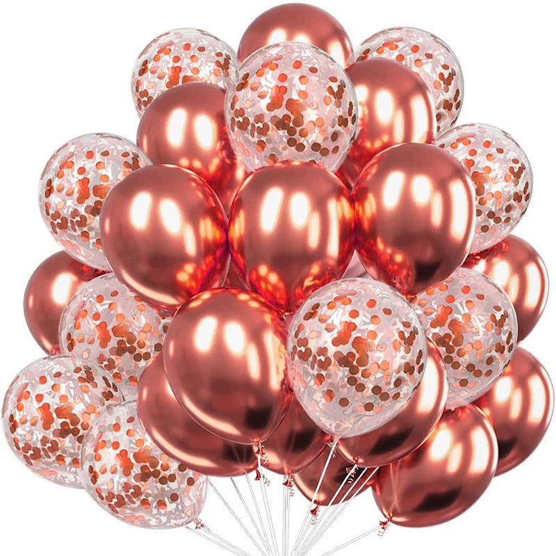 イベント・バルーン装飾|メタリックカラーバルーン(10/20個)