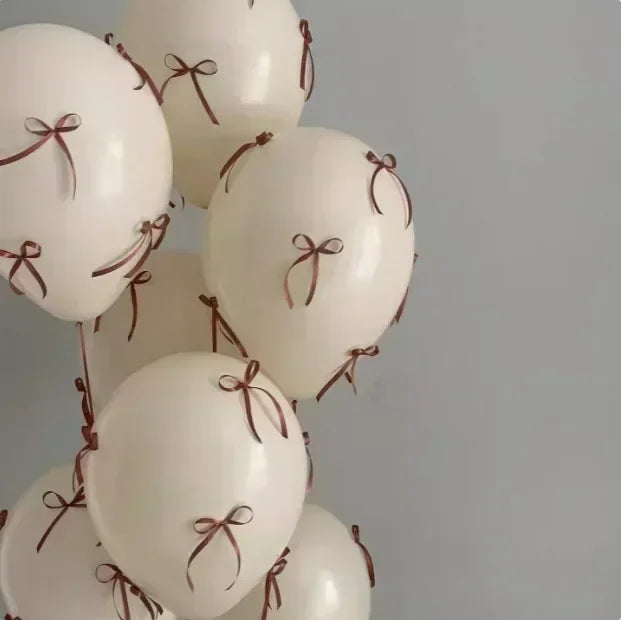 イベント・バルーン装飾 |リボン付きバルーンセット| 5個