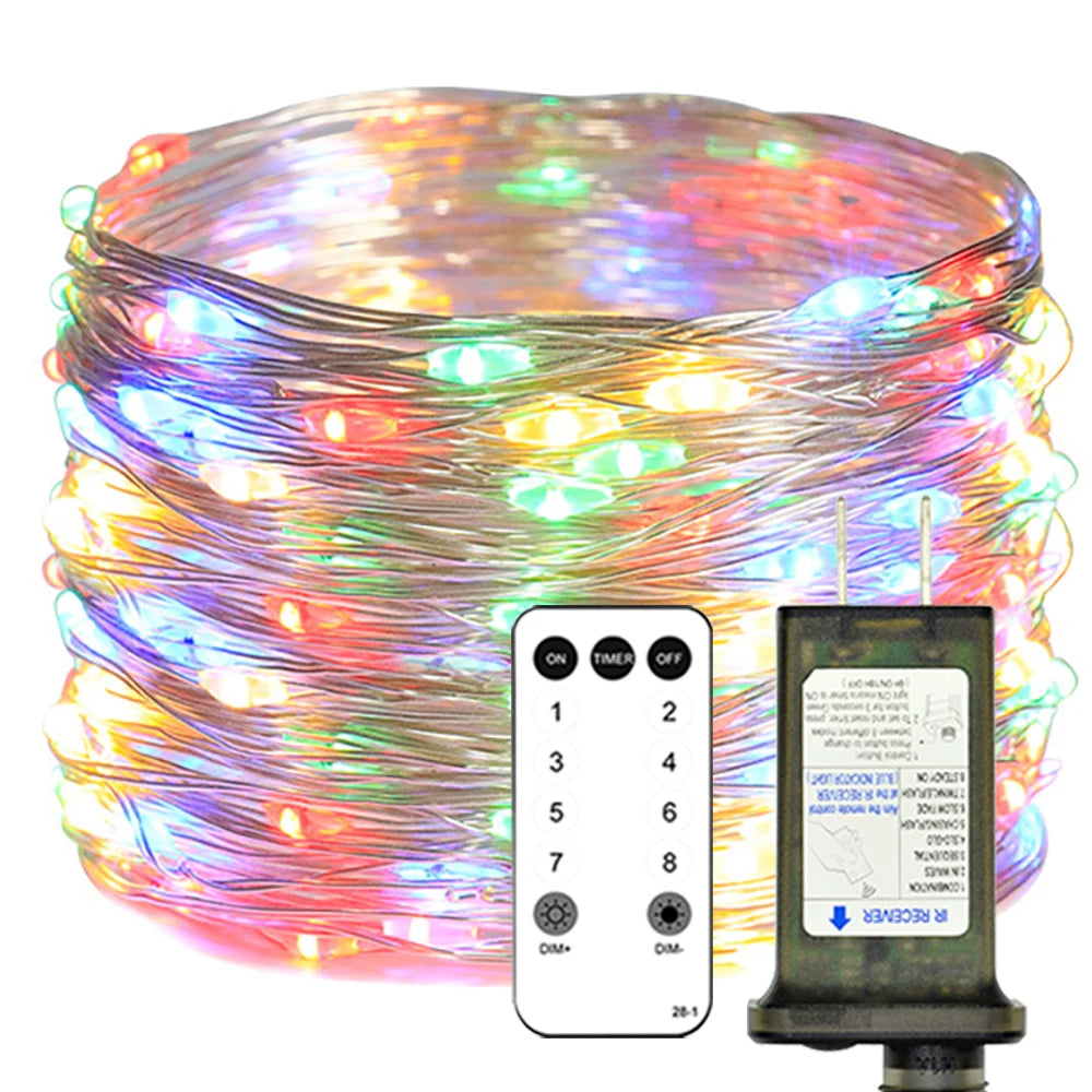 ドレープライト|イベント・クリスマス装飾|LED防水フェアリーライト(50m/100m)