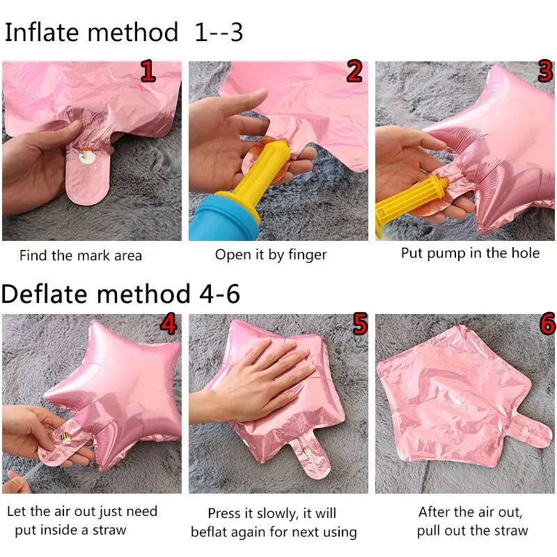 イベント・バルーン装飾 |ピンク数字バルーンセット | 21個