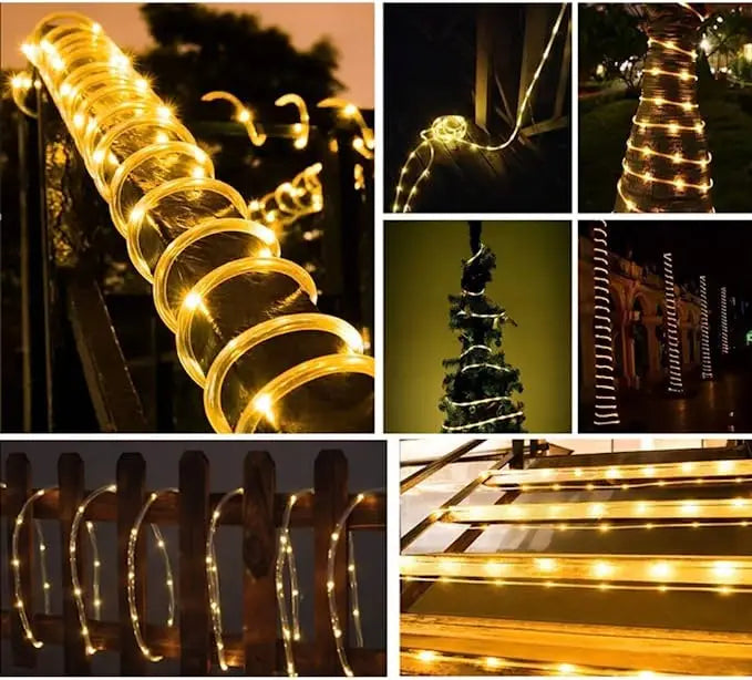 ソーラーライト|イベント・クリスマス装飾|ソーラー充電式 防水LEDガーデンライト(30M)