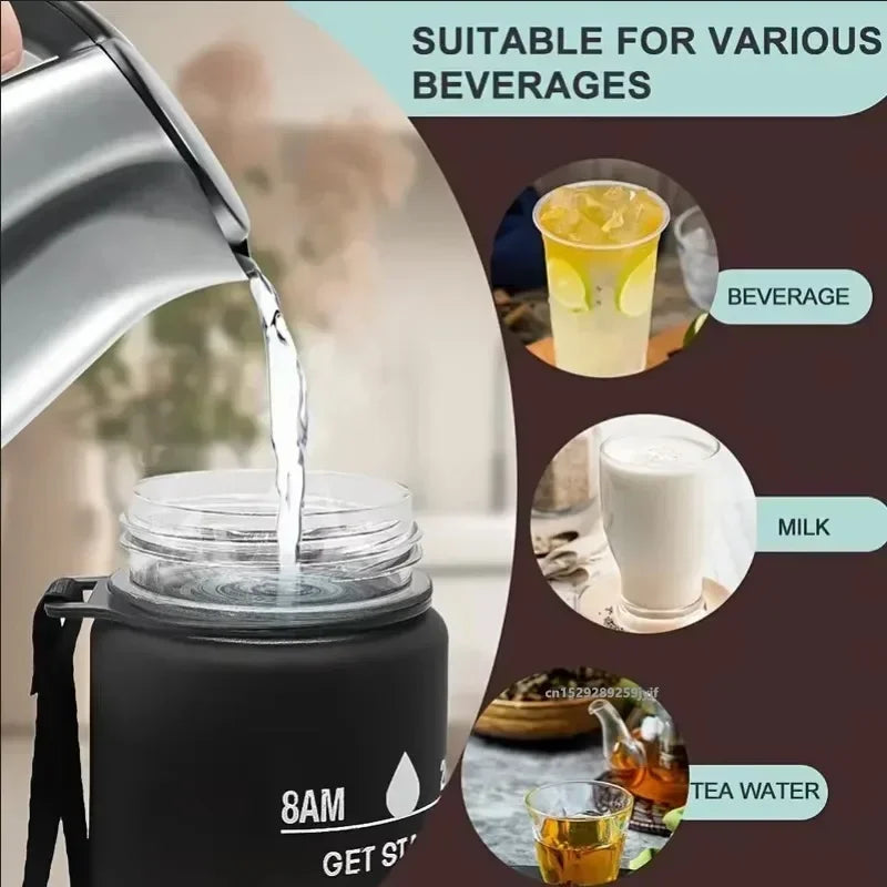 |イベント・ノベルティ用品 | 漏れ防止タイムマーカー付きスポーツボトル | 800ml