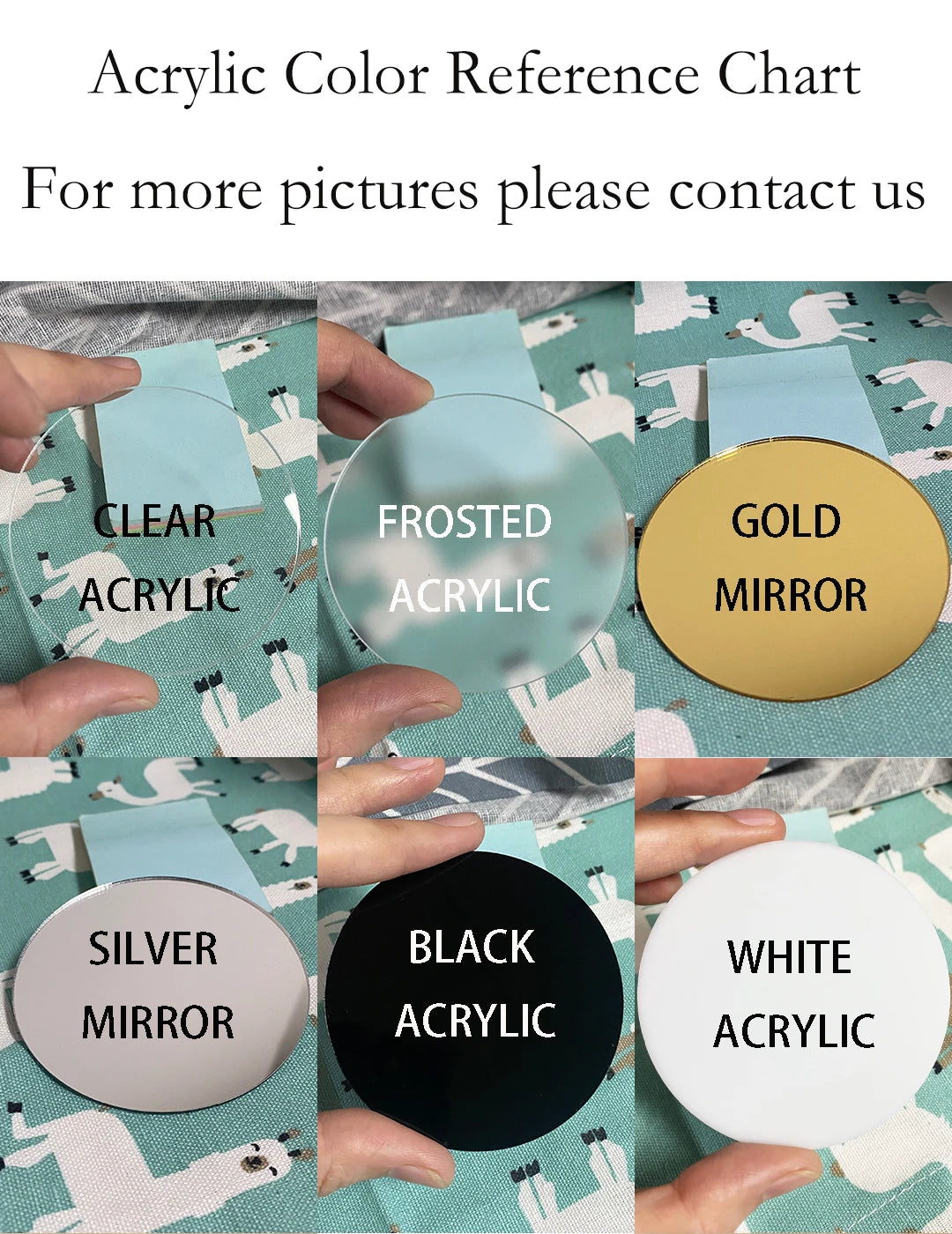 イベント・結婚式装飾|透明アクリル席札 - カリグラフィー対応