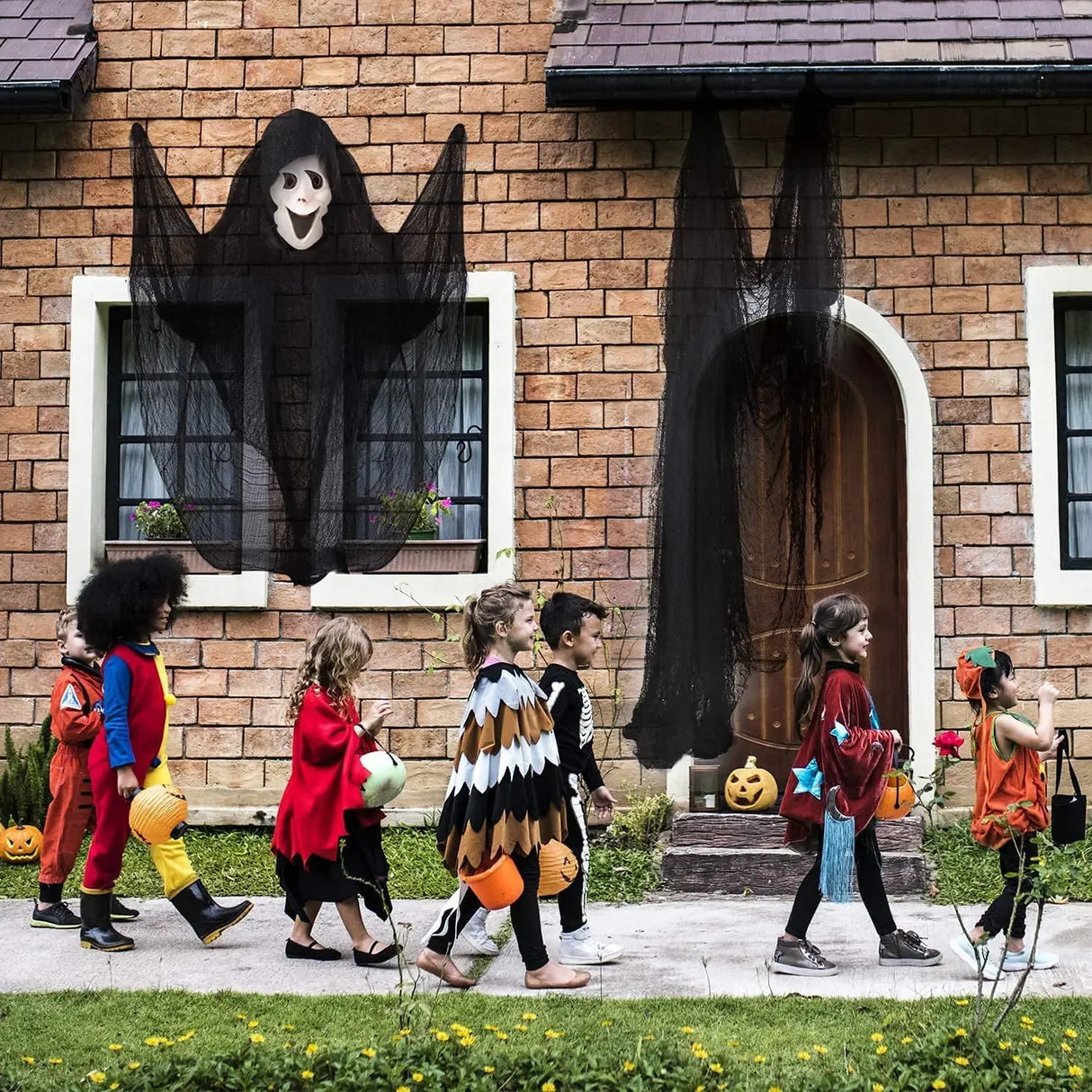 イベント・ハロウィン装飾|ハロウィンホラー系装飾用ネット(183cx76c)