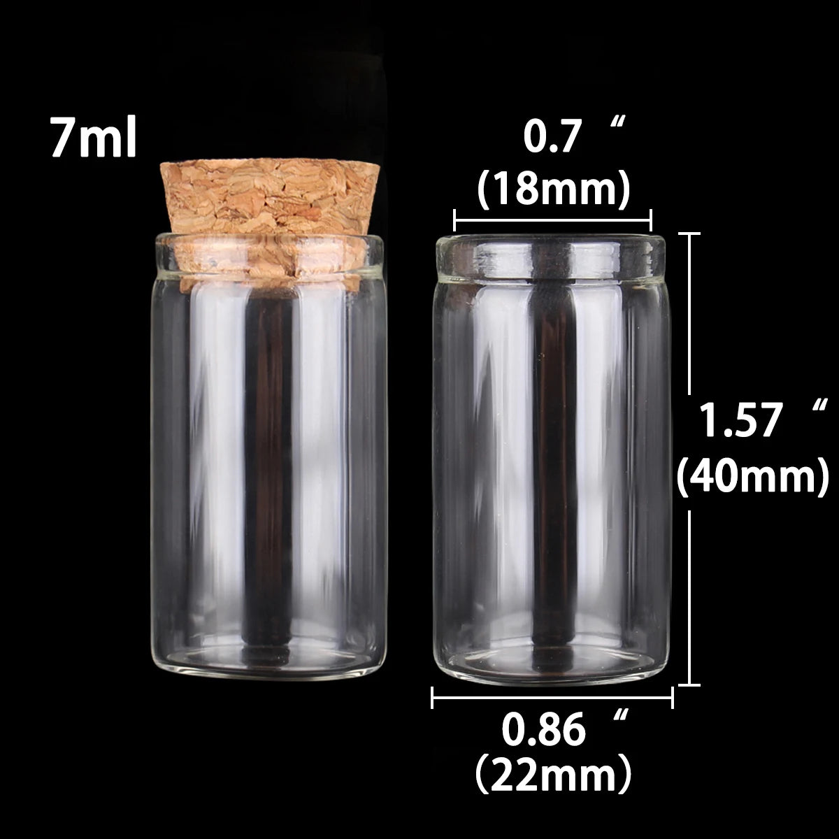 |イベント・ノベルティ用品 | コルク栓付きガラス試験管10個セット