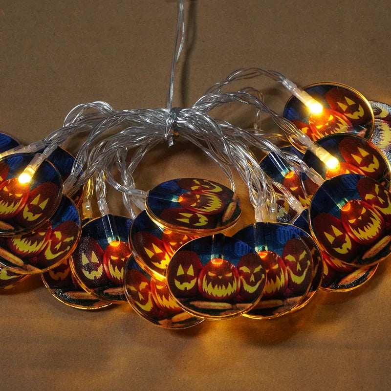 イベント・ハロウィン装飾|電源えらべるLEDデコレーションライト(1.5M/3M/6M)