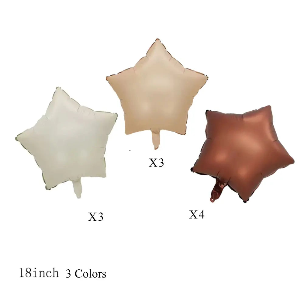 ゴールドスターホイルバルーン 18インチ