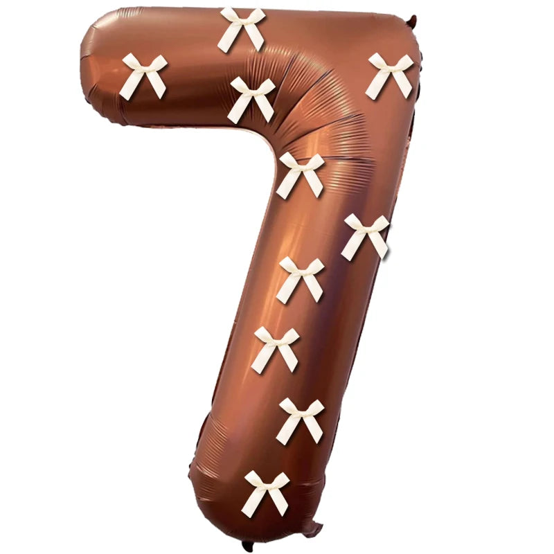 イベント・バルーン装飾|アルミホイル数字バルーン(1個)