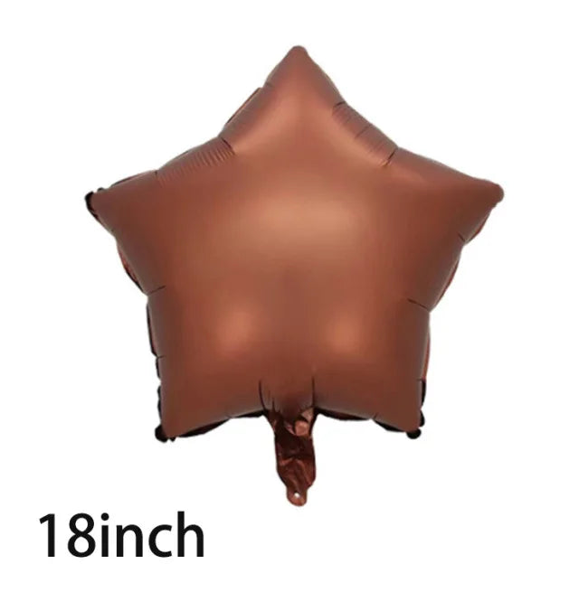 ゴールドスターホイルバルーン 18インチ