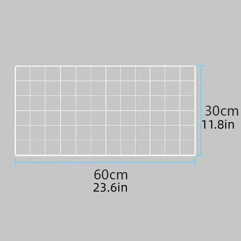 【多目的】アイアングリッドディスプレイラック