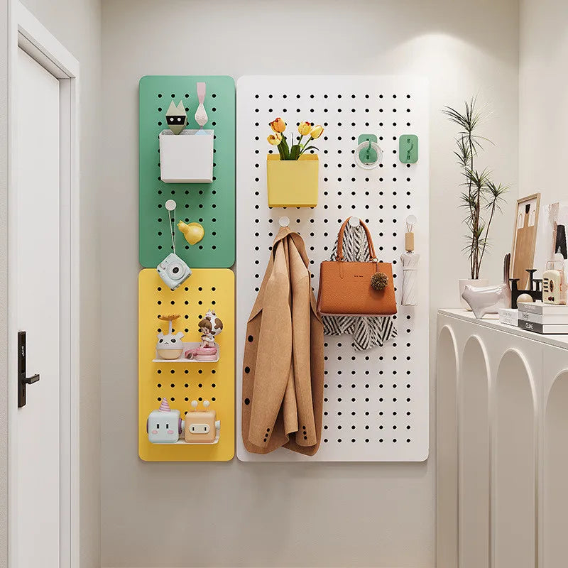 多機能メタルペグボード収納ラック