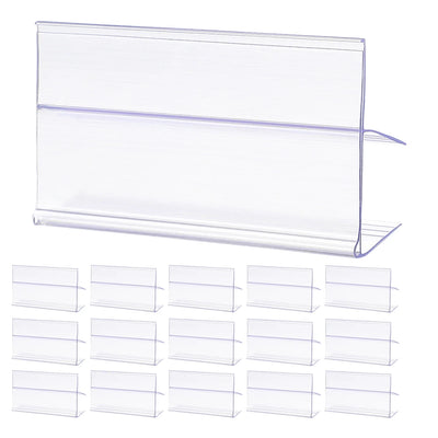 透明値札ディスプレイホルダー 25個セット