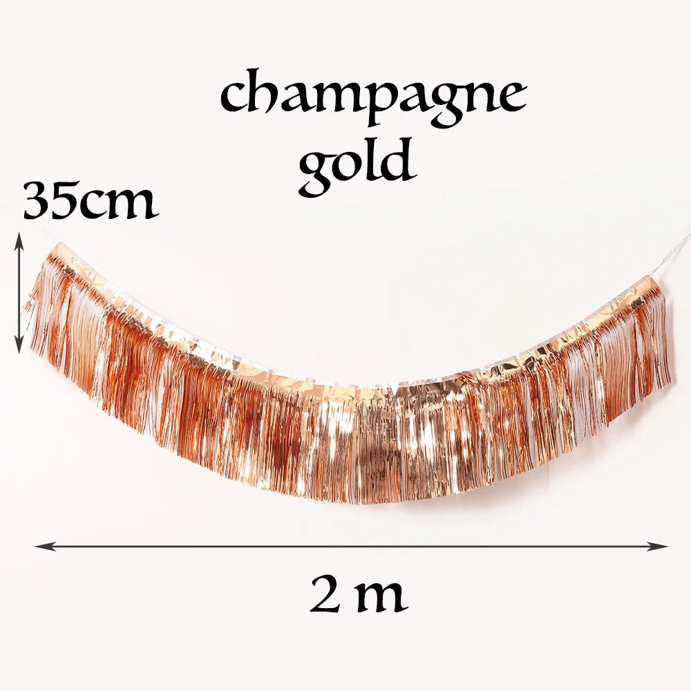 クリスマスガーランド|イベント・クリスマス装飾|プレミアムホイルガーランド2M 4層デコレーション