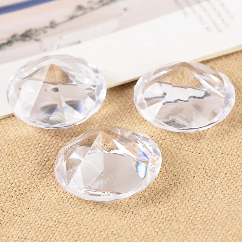 イベント・結婚式装飾|アクリル製ダイヤモンドカードホルダー5/10個