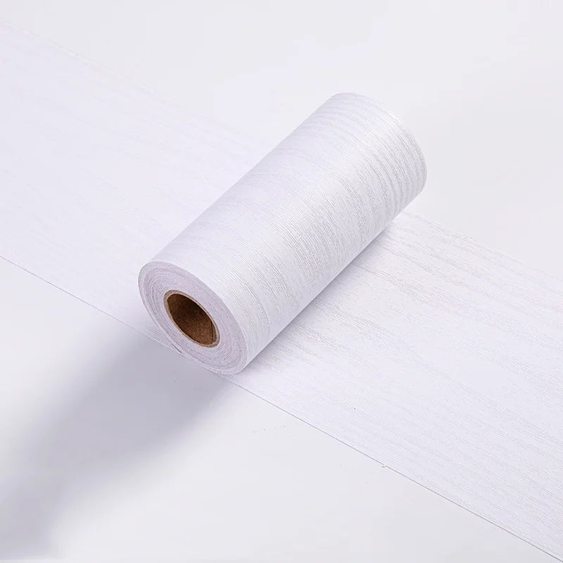 壁面装飾 幅木風 木目調粘着ボーダーシート 幅10㎝×500㎝ 高品質