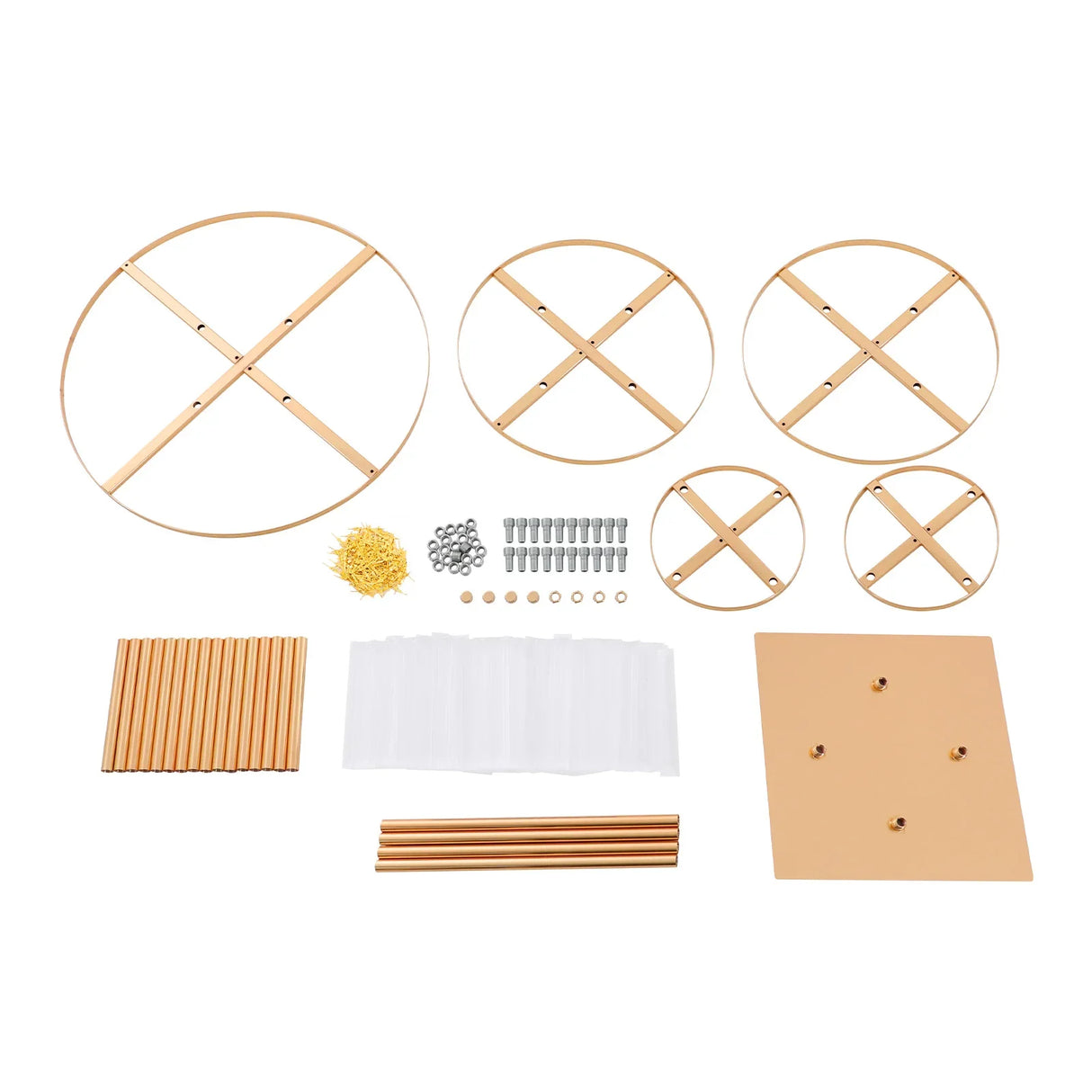 結婚式・インテリア装飾|ゴールドクリスタル花瓶 ウェディングセンターピース