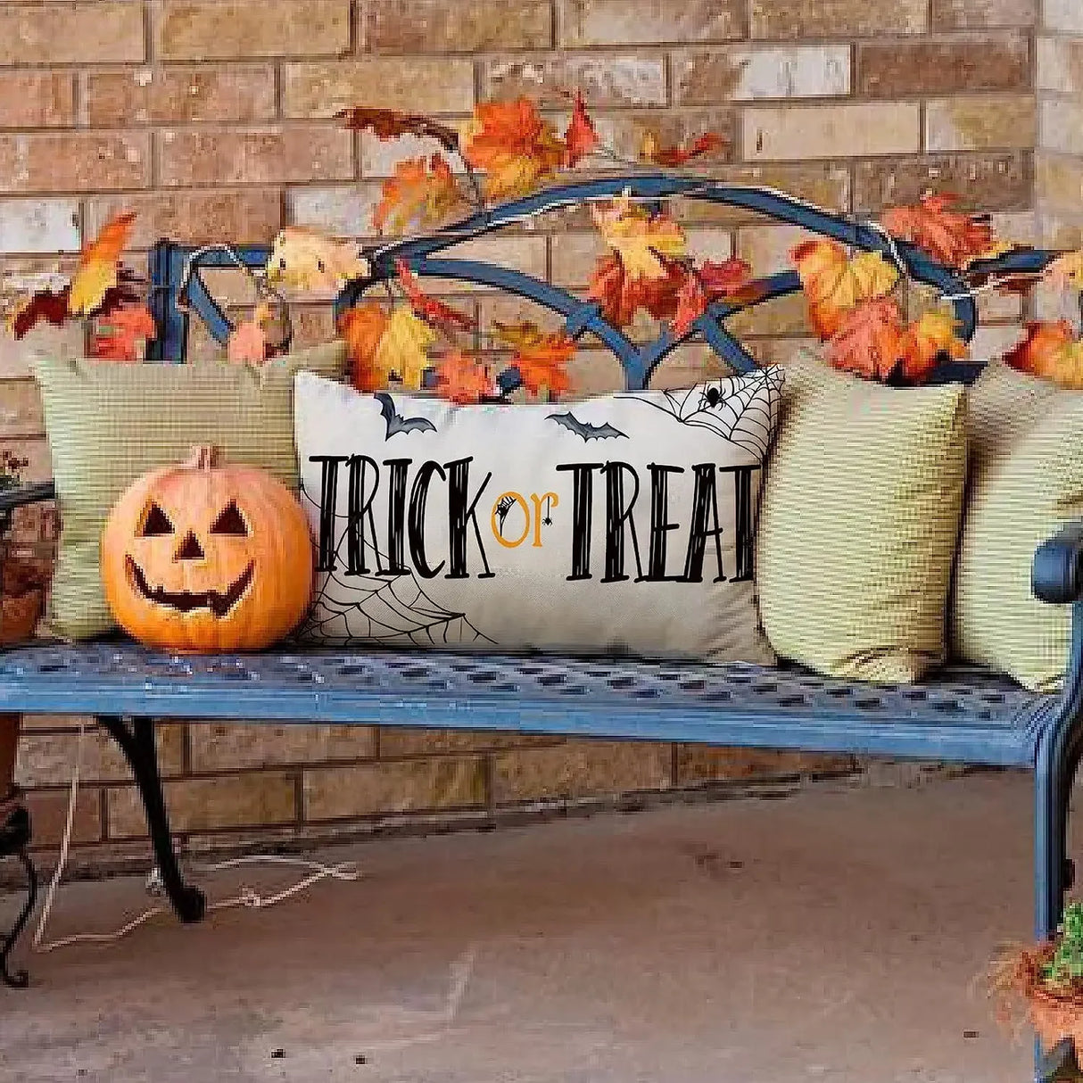 イベント・ハロウィングッズ|リネンクッションカバー30x50cm