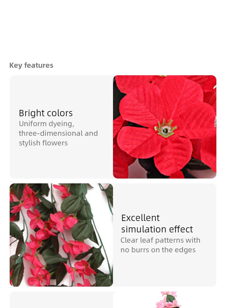 パーティー・インテリア装飾|造花 壁掛けデコレーション(75C)