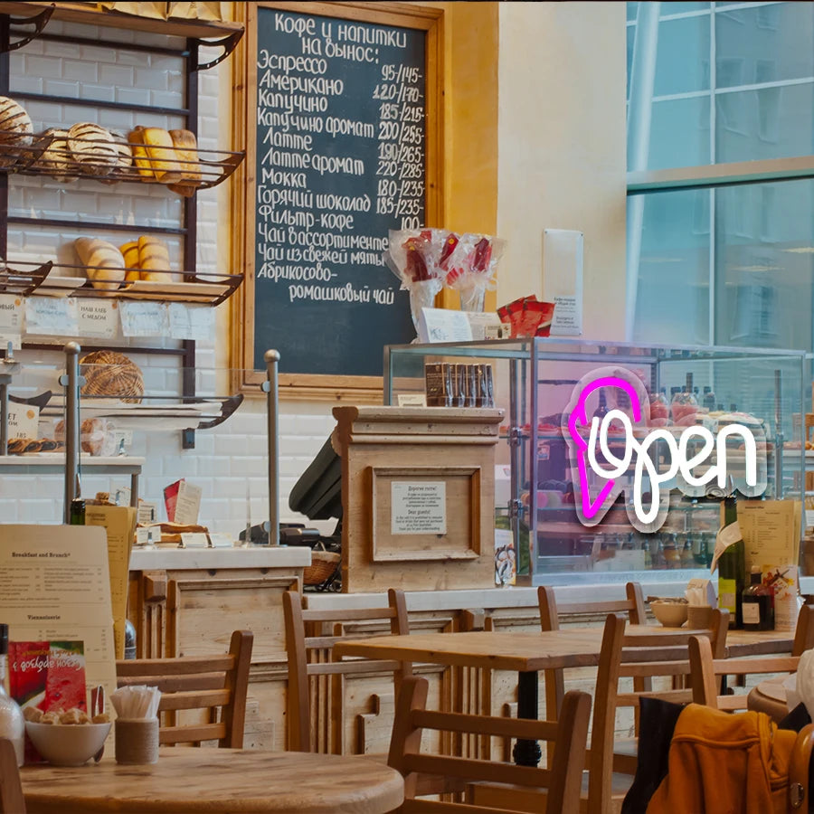 アイスクリーム LEDネオンサイン(ネオン看板)