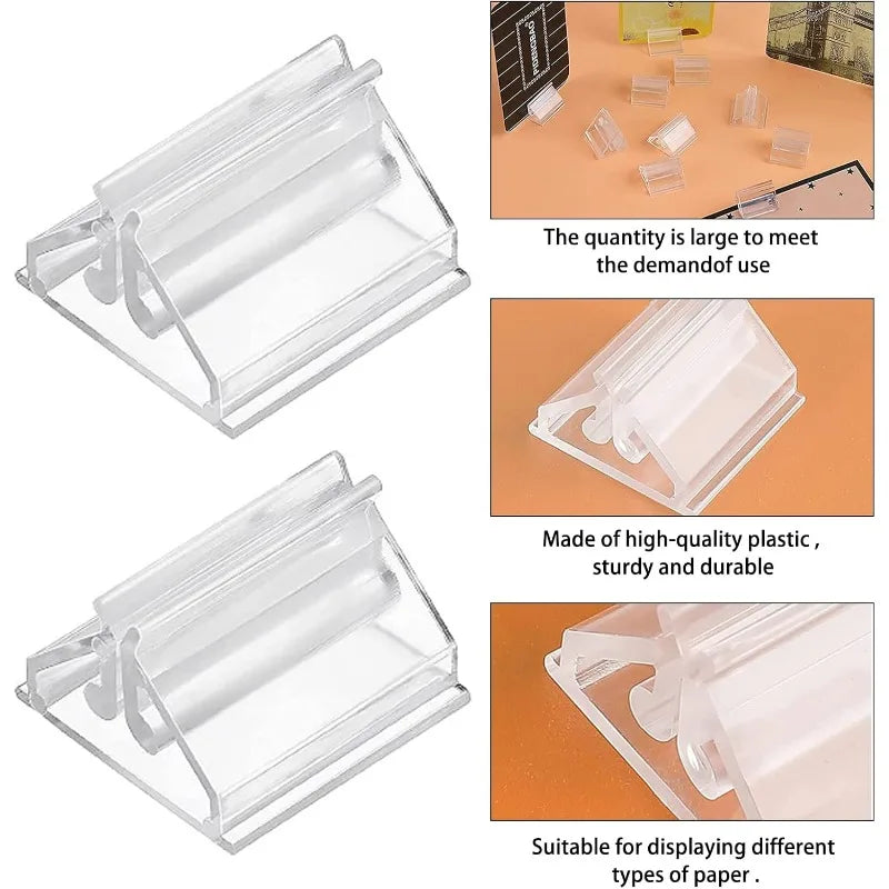 イベント・結婚式装飾|ミニクリアスタンド カードホルダーセット