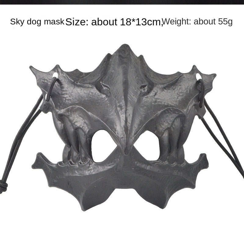 イベント・ハロウィングッズ|ドラゴン&天狗ハーフマスク