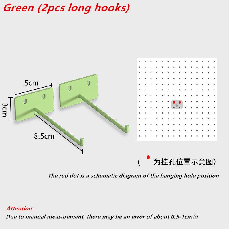 多機能メタルペグボード収納ラック